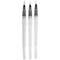 Vandpensler, str. S+M+L, 10 ml, 3 stk./ 1 pk.