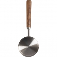 Smelteske, D: 3,5 cm, L: 19, diam. 7,3 cm, 1 stk.