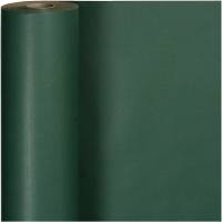 Gavepapir, B: 50 cm, 60 g, grøn, 100m/ 1 rl.