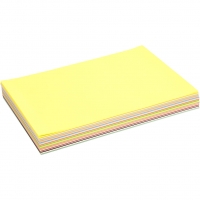 Creativ Papir, A4, ark 210x297 mm, 80 g, ass. farver, 280ass. ark/ 1 pk.