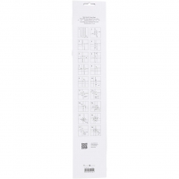 Stjernestrimler, L: 44+78 cm, diam. 6,5+11,5 cm, B: 15+25 mm, glitter,lak, rød, 40 strimler/ 1 pk.