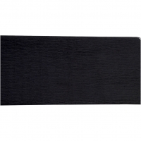 Crepepapir, ark 50x250 cm, sort, 10 l&aelig;g/ 1 pk.