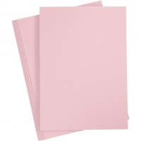 Karton, A4, ark 210x297 mm, 210 g, rosa, 10 ark/ 1 pk.
