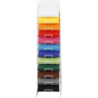 Kulørt Karton, H: 900 mm, A4, ark 210x297 mm, 180 g, ass. farver, 12x100 ark/ 1 pk.