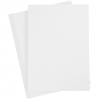 Karton, A4, ark 210x297 mm, 210-220 g, hvid, 10 ark/ 1 pk.