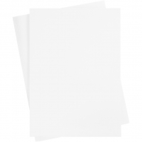 Karton, A2, ark 420x594 mm, 180 g, hvid, 10ark/ 1 pk.