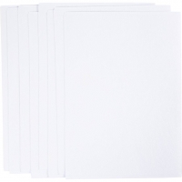 Vandopløselige Broderiark, A5, ark 148,5x210 mm, hvid, 24 ark/ 1 pk.