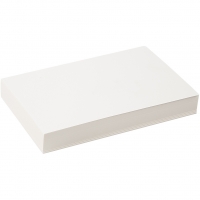 Akvarelpapir, A5, ark 148x210 mm, 200 g, hvid, 100ark/ 1 pk.