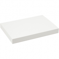 Akvarelpapir, A4, ark 210x297 mm, 200 g, hvid, 100ark/ 1 pk.
