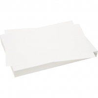 Karton, A4, 270 g, hvid, 10 ark/ 1 pk.
