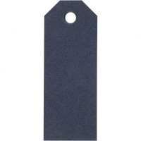 Manilamærker, str. 3x8 cm, 220 g, blå, 20stk./ 1 pk.