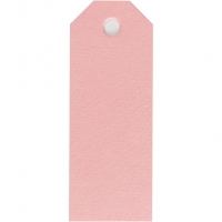 Manilamærker, str. 3x8 cm, 220 g, lyserød, 20 stk./ 1 pk.