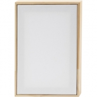Malerlærred med træramme, str. 15,8x23,8 cm, 280 g, hvid, 10 stk./ 1 pk.