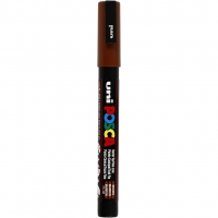 Posca Tusch, streg 0,9-1,3 mm, brun, 1stk./ 1 stk.