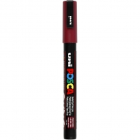 Posca Tusch, streg 0,9-1,3 mm, red wine, 1stk./ 1 stk.