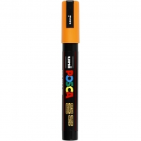 Posca Tusch, streg 2,5 mm, bright yellow, 1stk./ 1 stk.