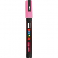 Posca Tusch, streg 2,5 mm, pink, 1stk./ 1 stk.