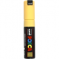 Posca Tusch, streg 8 mm, straw yellow, 1stk./ 1 stk.