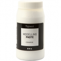 Modelleringspasta, grov, 500ml/ 1 ds.