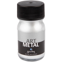 Hobbymaling Metallic, sølv(5110), 30ml/ 1 fl.