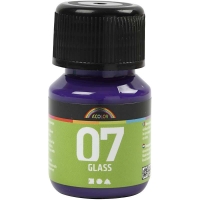 A-Color Glass, rødviolet, 30ml/ 1 fl.