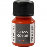 Glass Color Transparent, orange, 30ml/ 1 fl.