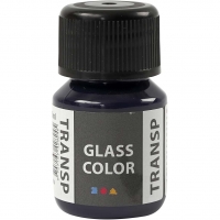 Glass Color Transparent, marineblå, 30ml/ 1 fl.