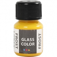 Glass Color Frost, gul, 30ml/ 1 fl.