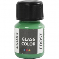Glass Color Frost, grøn, 30ml/ 1 fl.