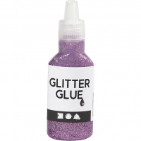 Glitterlim, lilla, 25ml/ 1 fl.