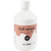 Akrylmaling Blank, hvid, 500ml/ 1 fl.