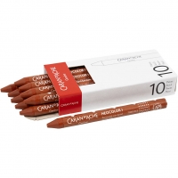 CARAN D’ACHE Neocolor I, L: 10 cm, tykkelse 8 mm, russet (065), 10stk./ 1 pk.