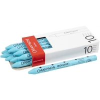 CARAN D’ACHE Neocolor I, L: 10 cm, tykkelse 8 mm, turquoise blue (171), 10stk./ 1 pk.