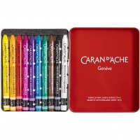 CARAN D’ACHE Neocolor II, L: 10 cm, ass. farver, 10stk./ 1 pk.