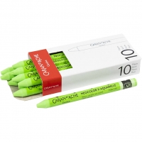 CARAN D’ACHE Neocolor II, L: 10 cm, yellow green (230), 10stk./ 1 pk.