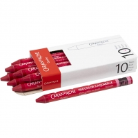 CARAN D’ACHE Neocolor II, L: 10 cm, carmine (080), 10stk./ 1 pk.