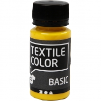 Textile Color, primær gul, 50ml/ 1 fl.