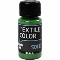 Textile Solid, dækkende, brilliantgrøn, 50ml/ 1 fl.