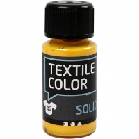 Textile Solid, dækkende, gul, 50ml/ 1 fl.