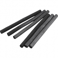 Tegnekul, bl&oslash;d, medium og h&aring;rd, L: 115 mm, diam. 10 mm, 2x3 stk., 6 stk./ 1 pk.
