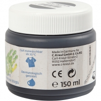 Mucki Fingermaling, sort, 150ml/ 1 ds.