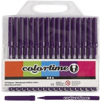 Colortime Tusch, streg 2 mm, 18stk./ 1 pk.