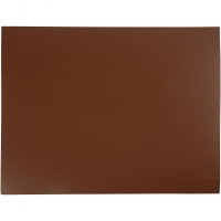 Linoleumsplade, str. 30x39 cm, tykkelse 2,5 , brun, 1stk./ 1 stk.