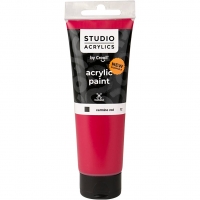 Creall Studio Akrylmaling, dækkende, carmine red (12), 120ml/ 1 fl.