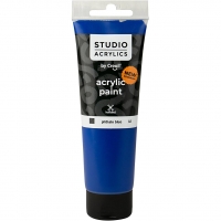 Creall Studio Akrylmaling, dækkende, phtalo blue (32), 120ml/ 1 fl.