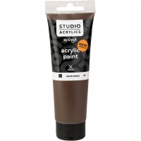 Creall Studio Akrylmaling, dækkende, burnt umber (69), 120ml/ 1 fl.