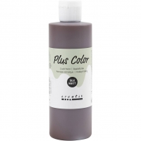 Plus Color Hobbymaling, chokolade, 250ml/ 1 fl.