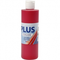 Plus Color Hobbymaling, berry red, 250ml/ 1 fl.