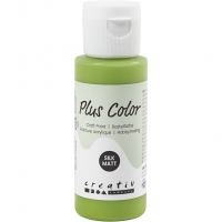 Plus Color Hobbymaling, leaf green, 60ml/ 1 fl.