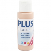 Plus Color Hobbymaling, fersken, 60ml/ 1 fl.